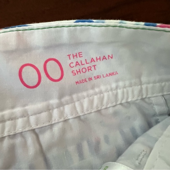 Lilly Pulitzer Callahan Sailboat Shorts 00 - Picture 8 of 10